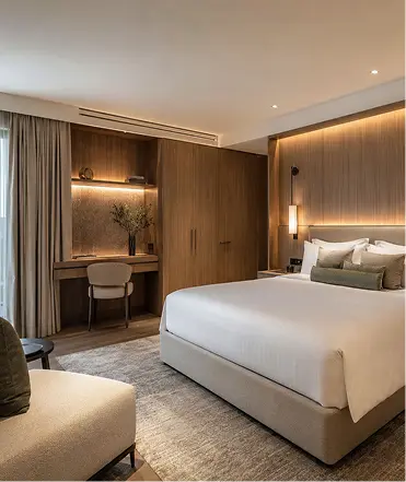 Bedroom fitted out by Bundle