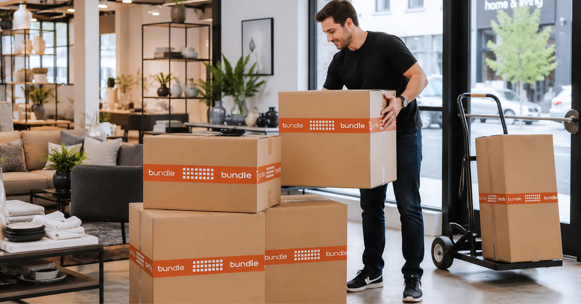 Bundle furniture consultation and selection